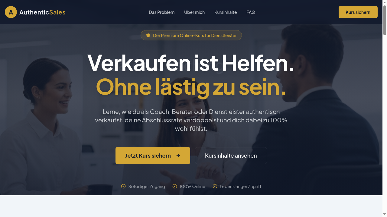 Sales Coaching Kurs